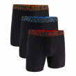 Pánske boxerky Under Armour Perf Tech 6in čierna/červená