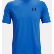 Pánske tričko Under Armour Sportstyle Left Chest SS svetlomodrá BrilliantBlue//Black