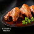 Jedlo Expres menu Kuracie krídla na mede a chilli