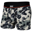 Pánske boxerky Saxx Non-Stop Stretch Cotton Trunk sivá/čierna