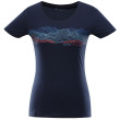 Dámske tričko Alpine Pro Dafota modrá mood indigo