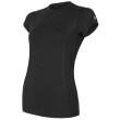 Dámske tričko Sensor Dámske tričko Sensor Merino Wool Active kr.r. čierna Black