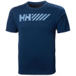 Pánske tričko Helly Hansen Lifa Tech Graphic Tshirt modrá Ocean