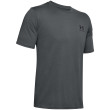 Pánske tričko Under Armour Sportstyle Left Chest SS tmavosivá PitchGray/Black