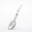 Lyžica Keith Titanium Folding Titanium Spoon sivá