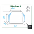 Krycia plachta Brunner E-Bike Cover 2