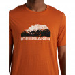 Pánske tričko Icebreaker T-Lite II SS Tee Icebreaker Mountain
