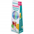 Slamky Sistema Reusable Drinking Straws 6 Pack