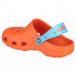 Dětské sandály Coqui Little Frog 8701 orange/blue pata