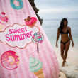 Rýchloschnúci osuška Towee Sweet Summer 80x160 cm  