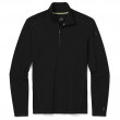 Pánske funkčné tričko Smartwool M Classic Thermal Merino Base Layer 1/4 Zip B čierna