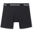 Pánske boxerky Smartwool M Boxer Brief Boxed čierna