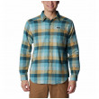 Pánska košeľa Columbia Cornell Woods™ Flannel Long Sleeve Shirt modrá/žlutá