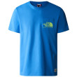 Pánske tričko The North Face Berkeley California Pocket Tee modrá SUPER SONIC BLUE