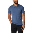 Pánske tričko Columbia Tech Trail Polo tmavomodrá Dark Mountain Heather