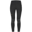 Dámske legíny Fjällräven Abisko Trekking Tights Pro W čierna Black-Iron Grey