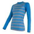 Dámske funkčné tričko Sensor Dámske funkčné tričko Sensor Merino Wool Active dl.r. modrá BlueStripes