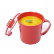Hrnček Sistema Microwave Medium Soup Mug Red