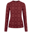 Dámske funkčné tričko Kari Traa Edith Long Sleeve červená ROUGE