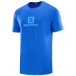 Pánske triko Salomon Coton Logo SS Tee M-nautical blue