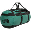 Cestovná taška The North Face Base Camp Duffel - L 2023 tyrkysová Evergreen/TnfBlack