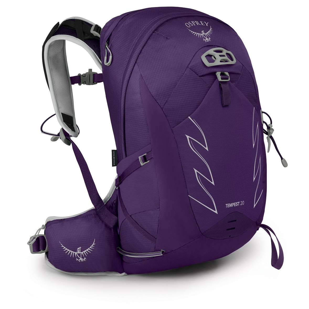 Dámsky batoh Osprey Tempest 20 III Veľkosť chrbtovej časti batoha: XS/S / Farba: fialová