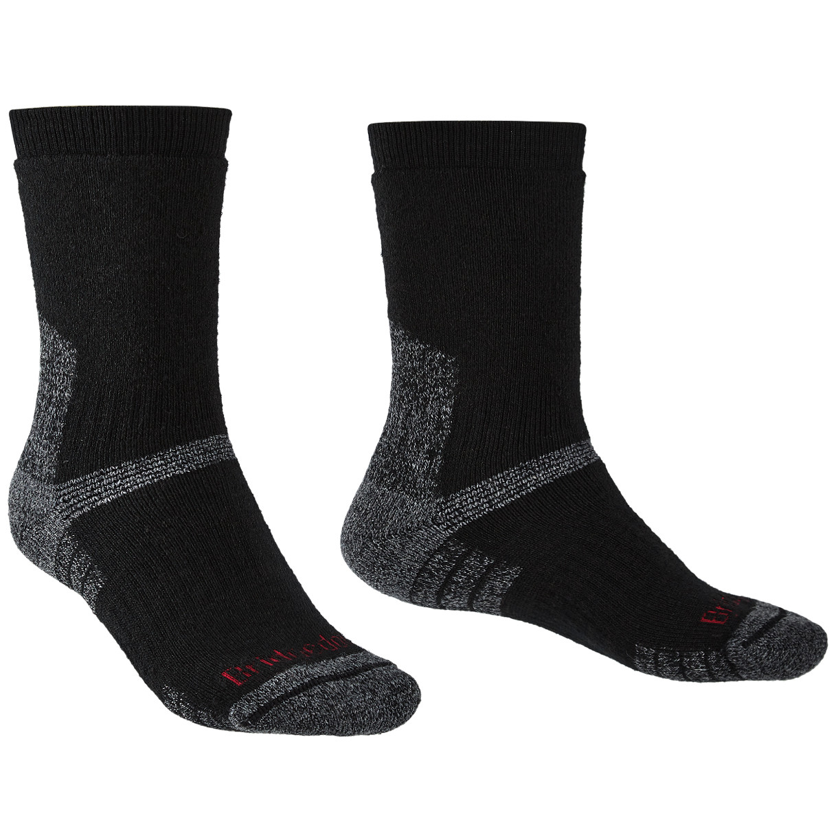 Ponožky Bridgedale Explorer HW MP Boot Veľkosť ponožiek: 44-47 / Farba: čierna