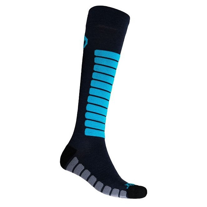 Podkolienky Sensor Zero Merino Veľkosť ponožiek: 35-38 / Farba: sivá/modrá
