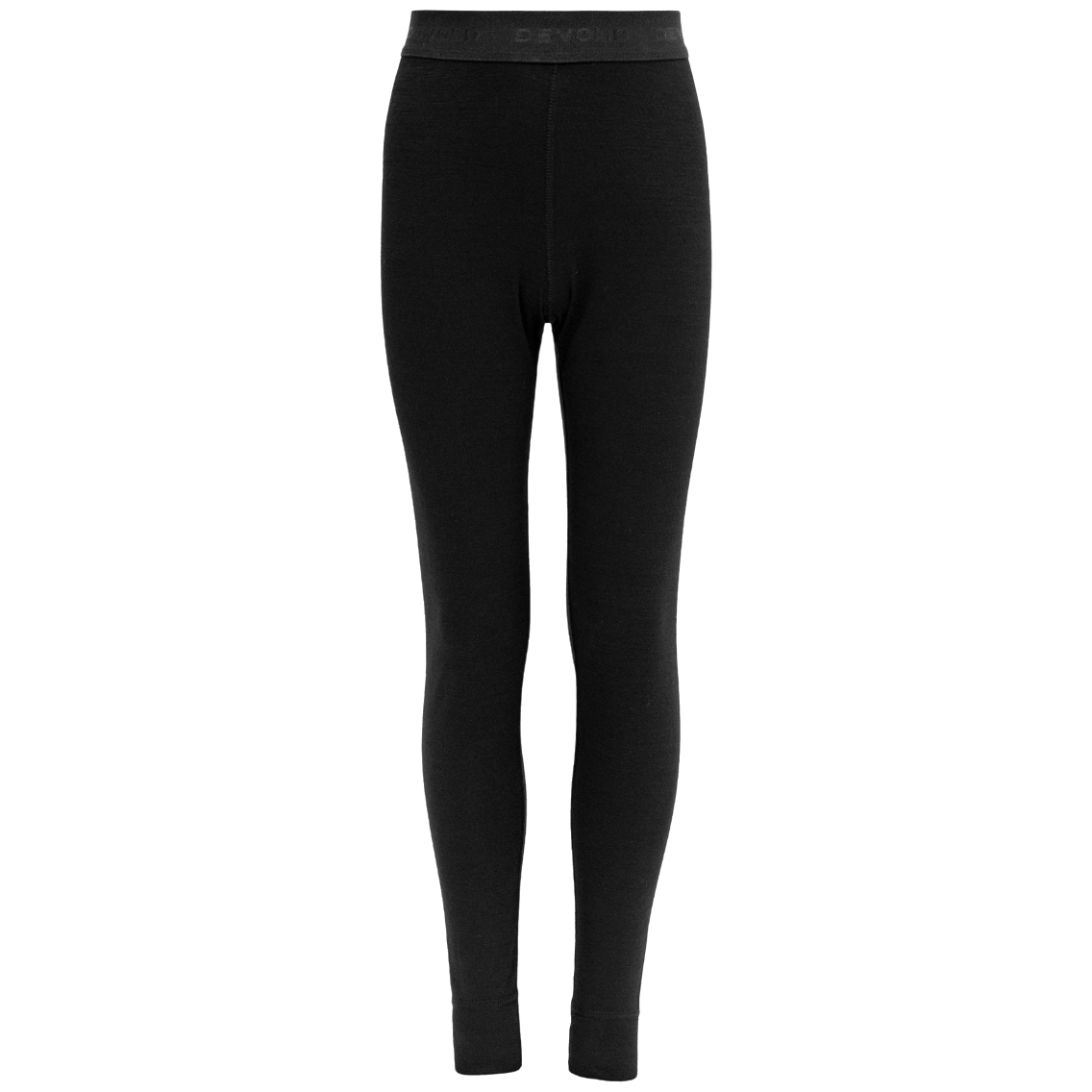 Detské funkčné spodky Devold Duo Active Junior Long Johns Detská veľkosť: 176 / Farba: čierna