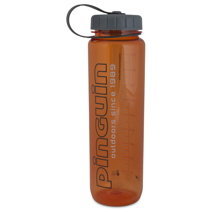 Fľaša Pinguin Tritan Slim Bottle 1 l Farba: oranžová