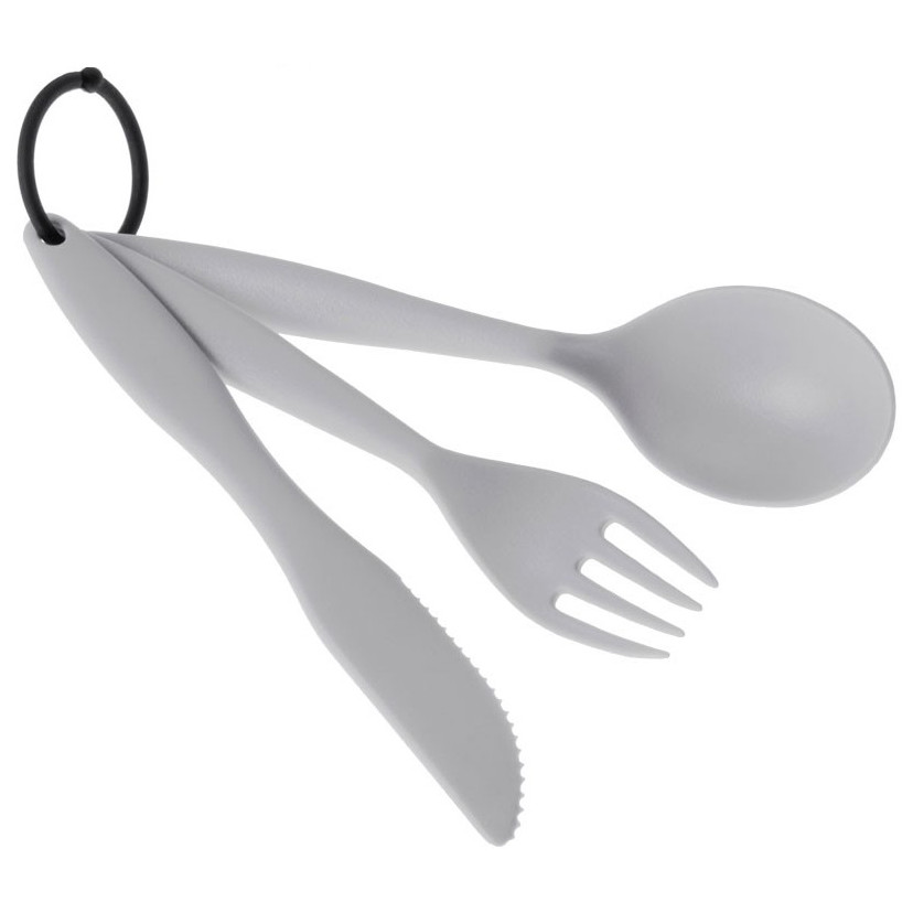 Príbor GSI Outdoors Tekk Cutlery Set Farba: sivá