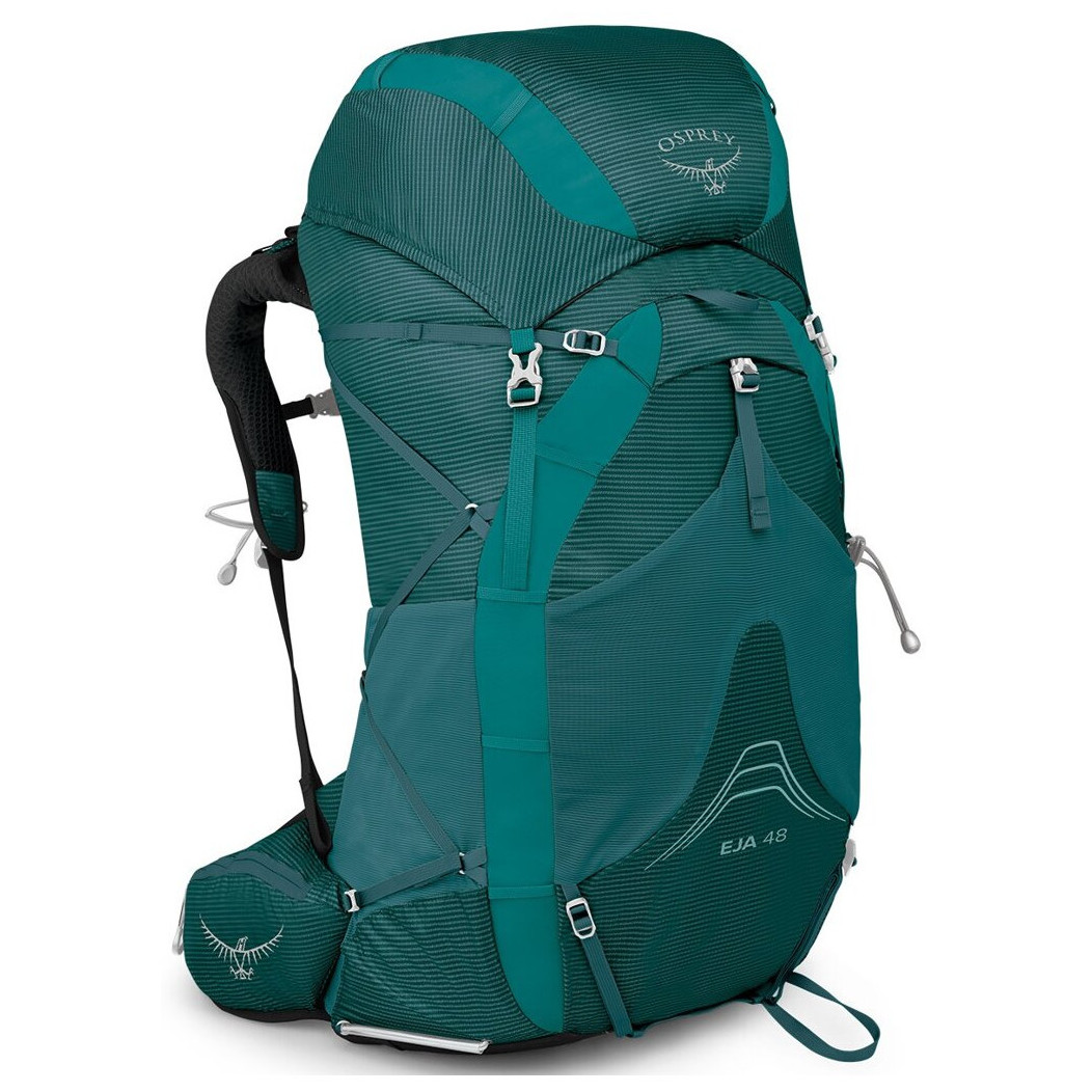 Dámsky turistický batoh Osprey Eja 48 Veľkosť chrbtovej časti batoha: XS/S / Farba: modrá