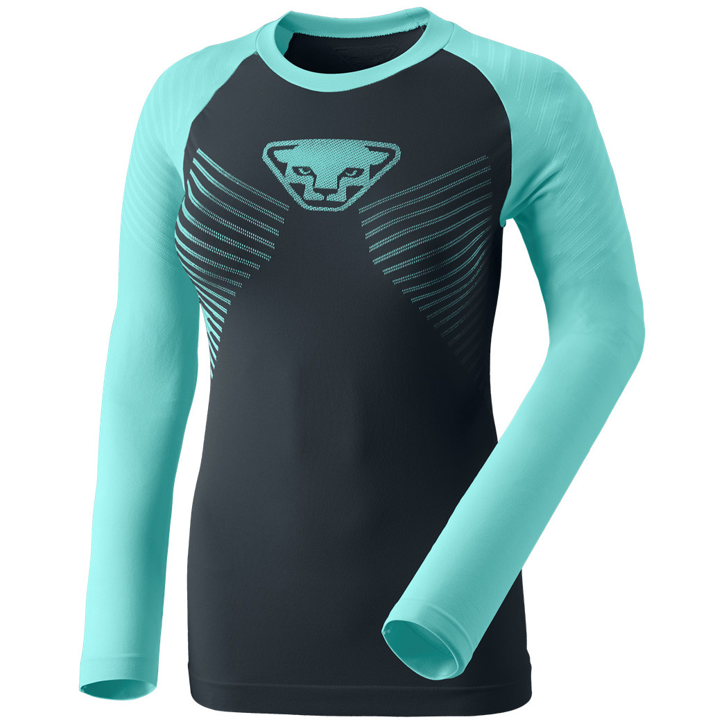 Dámske funkčné tričko Dynafit Speed Dryarn W L/S Tee Veľkosť: L / Farba: čierna/modrá