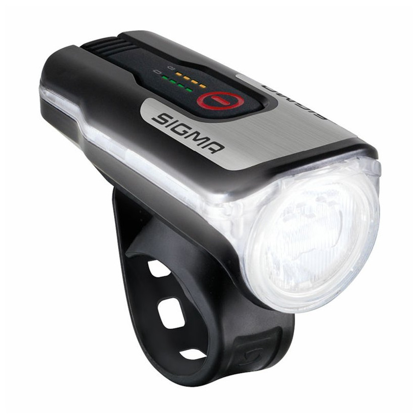 Predné svetlo Sigma Aura 80 USB Farba: čierna