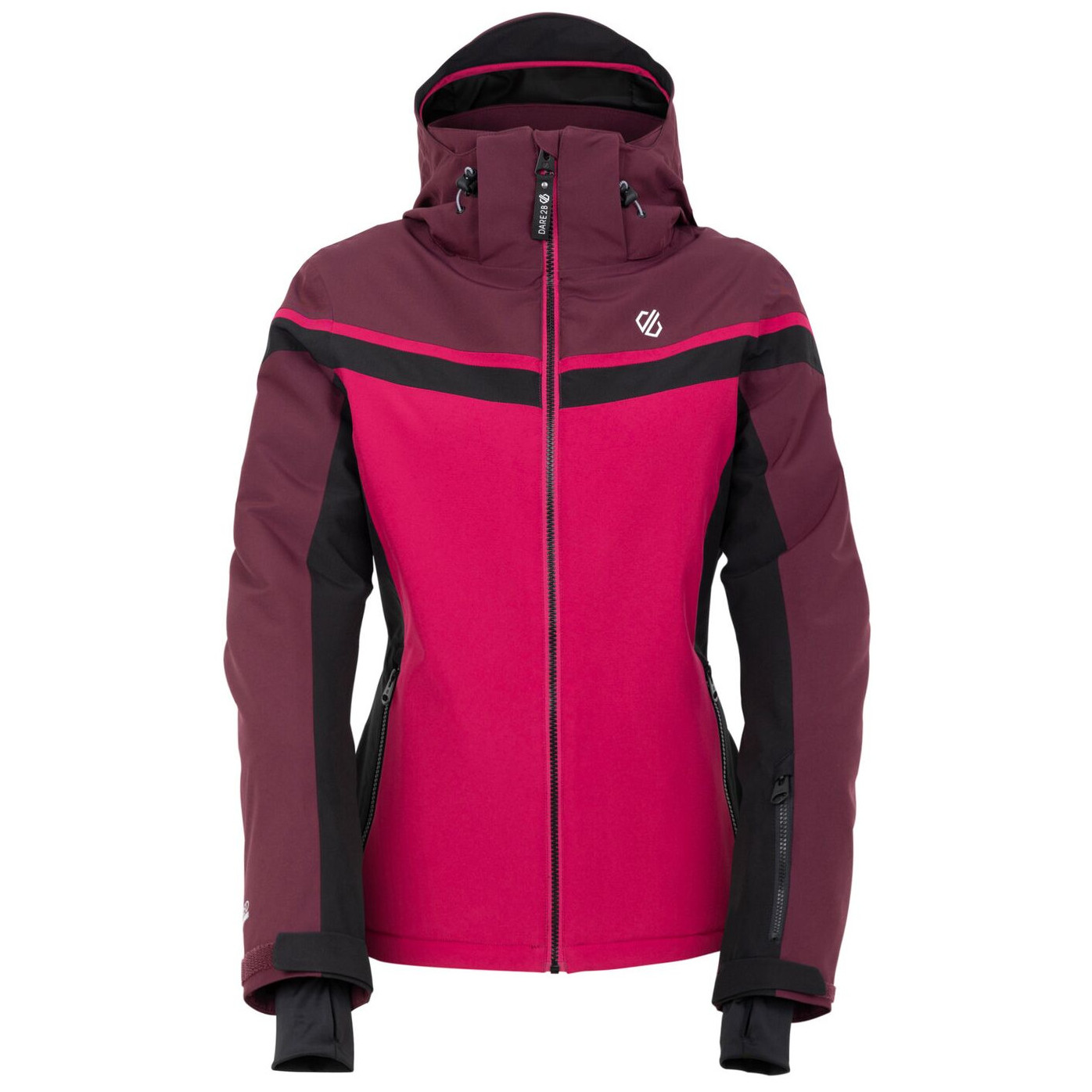 Dámska bunda Dare 2b Flurry Jacket Veľkosť: M / Farba: tmavočervená