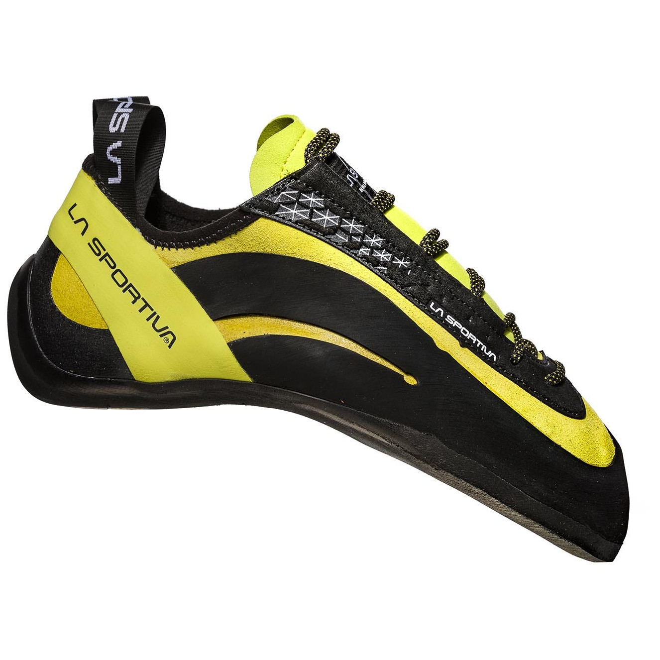 Lezečky La Sportiva Miura (20J) Veľkosť topánok (EU): 43 / Farba: čierna/žltá