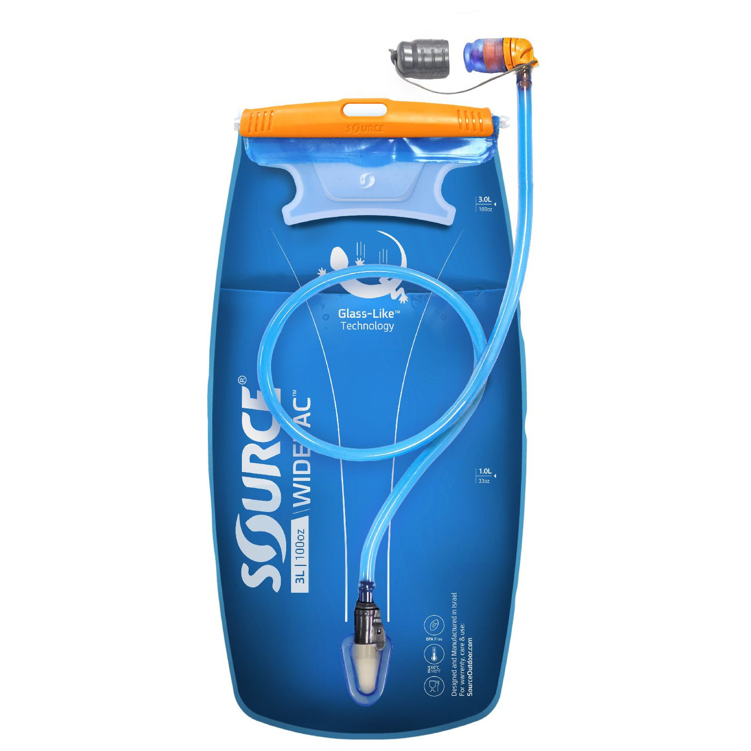 Hydrovak Source Widepac 3 L Farba: modrá/oranžová