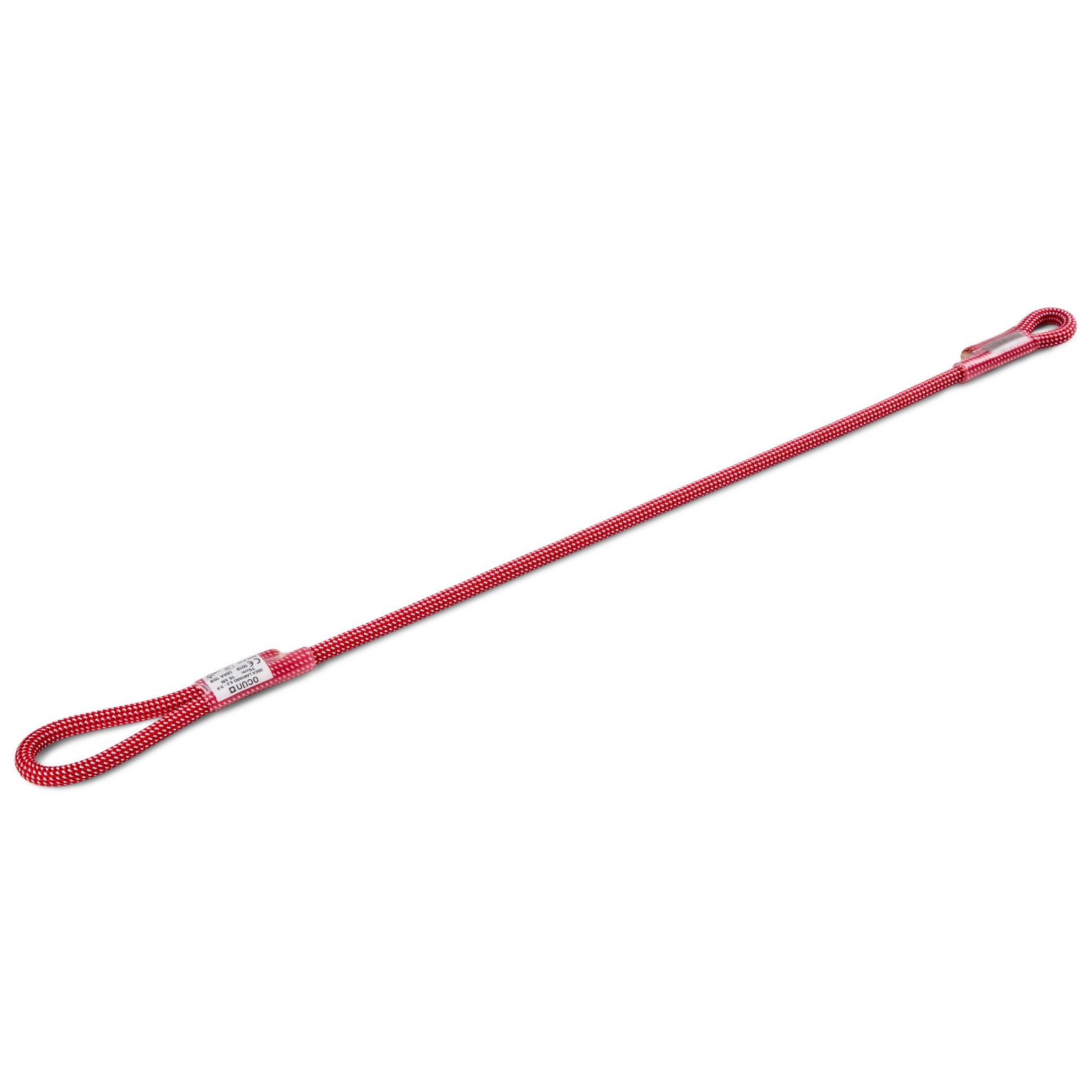 Odsedávacia slučka Ocún Sbea Lanyard 9,5-9,8Mm 75Cm Farba: červená