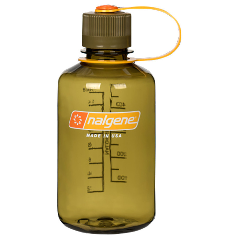 Fľaša Nalgene Narrow Mouth 500 ml Sustain Farba: oranžová