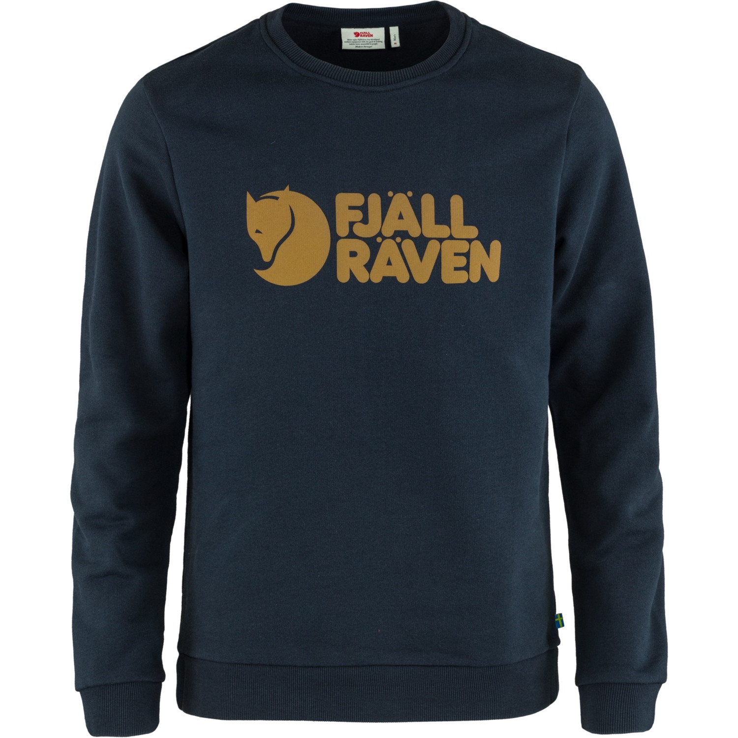 Pánska mikina Fjällräven Logo Sweater M Veľkosť: M / Farba: tmavomodrá