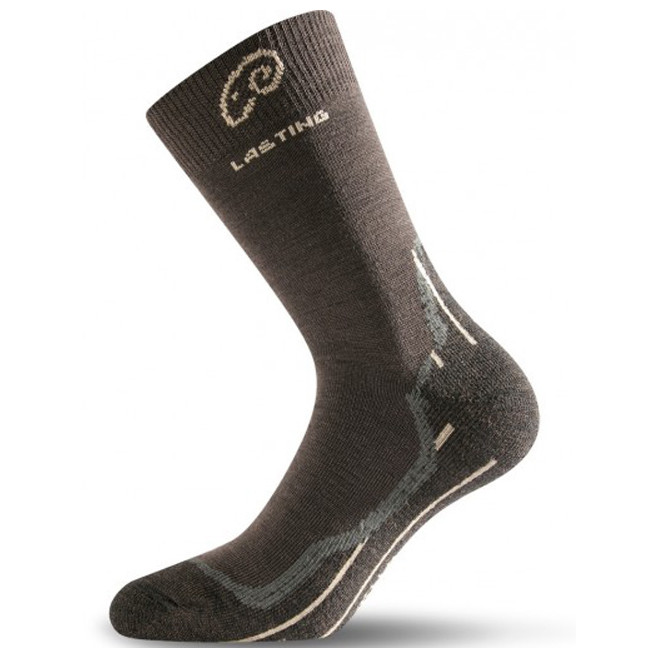 Ponožky Lasting WHI Veľkosť ponožiek: 34-37 / Farba: hnedá