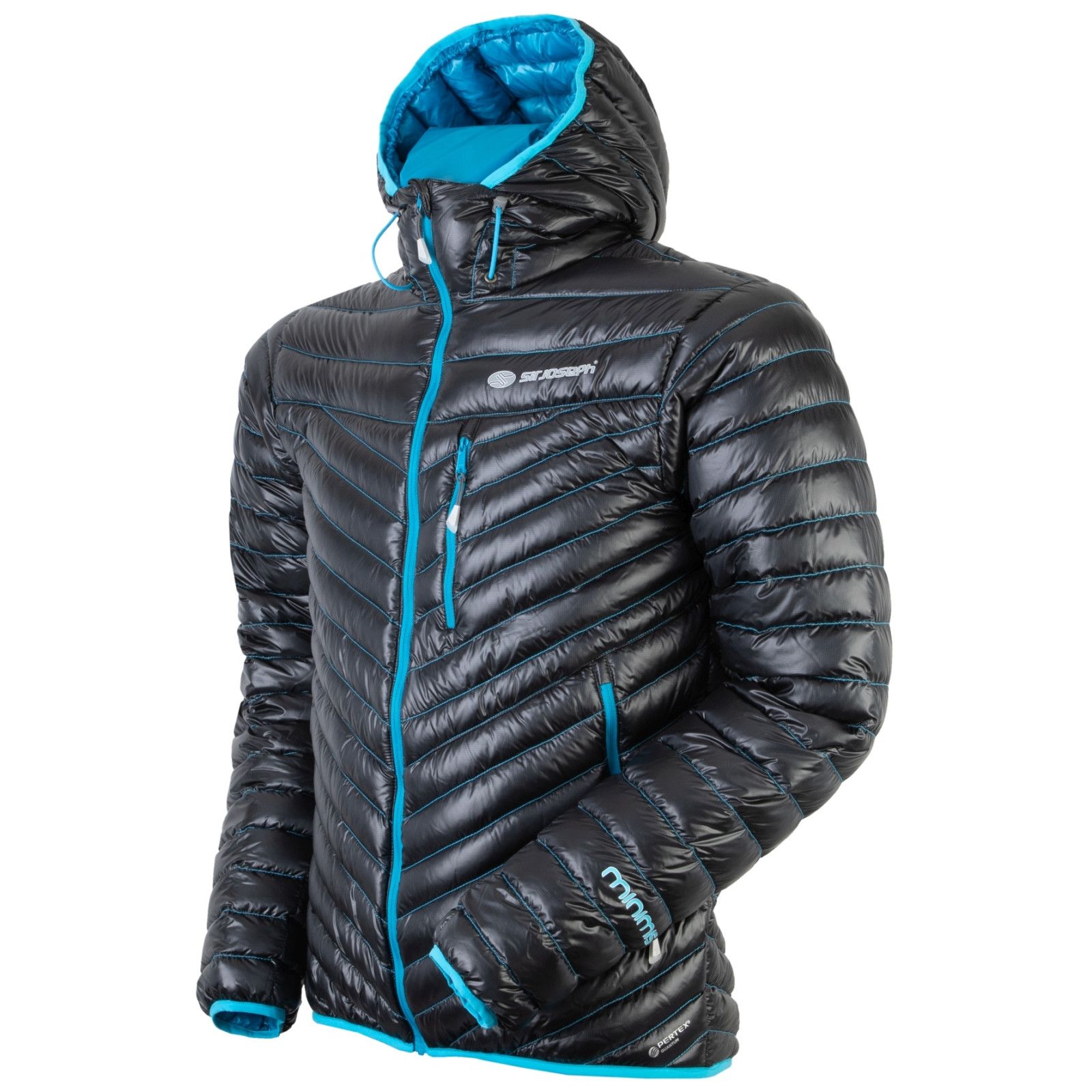 Pánska páperová bunda Sir Joseph Minimis 280 Hooded Man Veľkosť: M / Farba: čierna