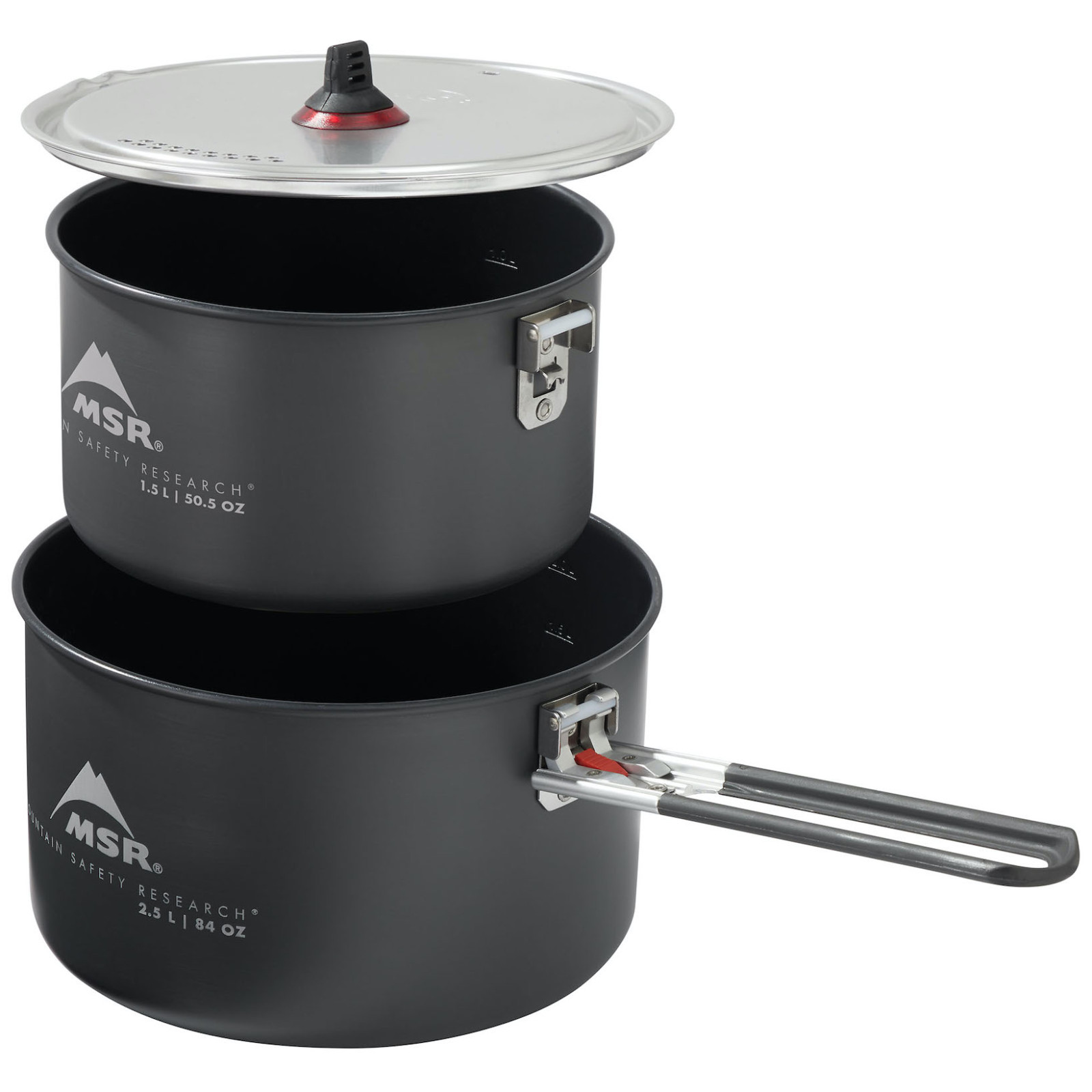 Sada riadov MSR Ceramic 2-Pot Set Farba: čierna