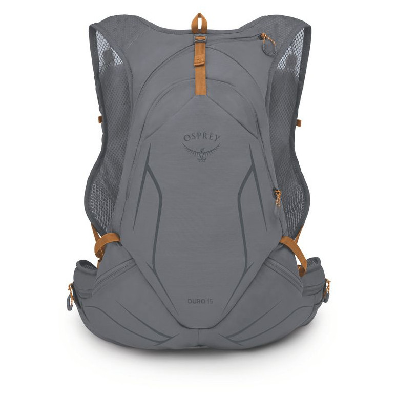 Bežecký batoh Osprey Duro 15 Veľkosť chrbtovej časti batoha: L/XL / Farba: oranžová/sivá