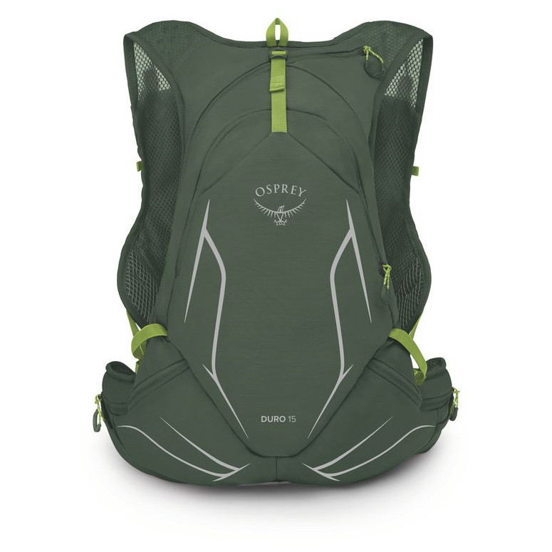 Bežecký batoh Osprey Duro 15 Veľkosť chrbtovej časti batoha: L/XL / Farba: zelená/svetlo zelená