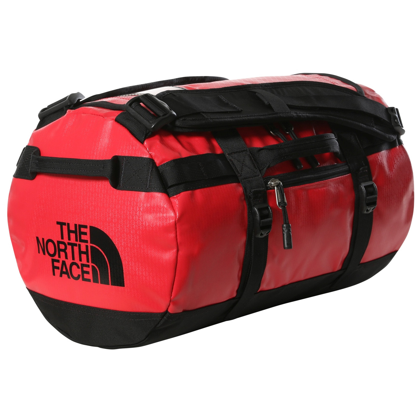 Cestovná taška The North Face Base Camp Duffel - Xs 2023 Farba: červená/čierna
