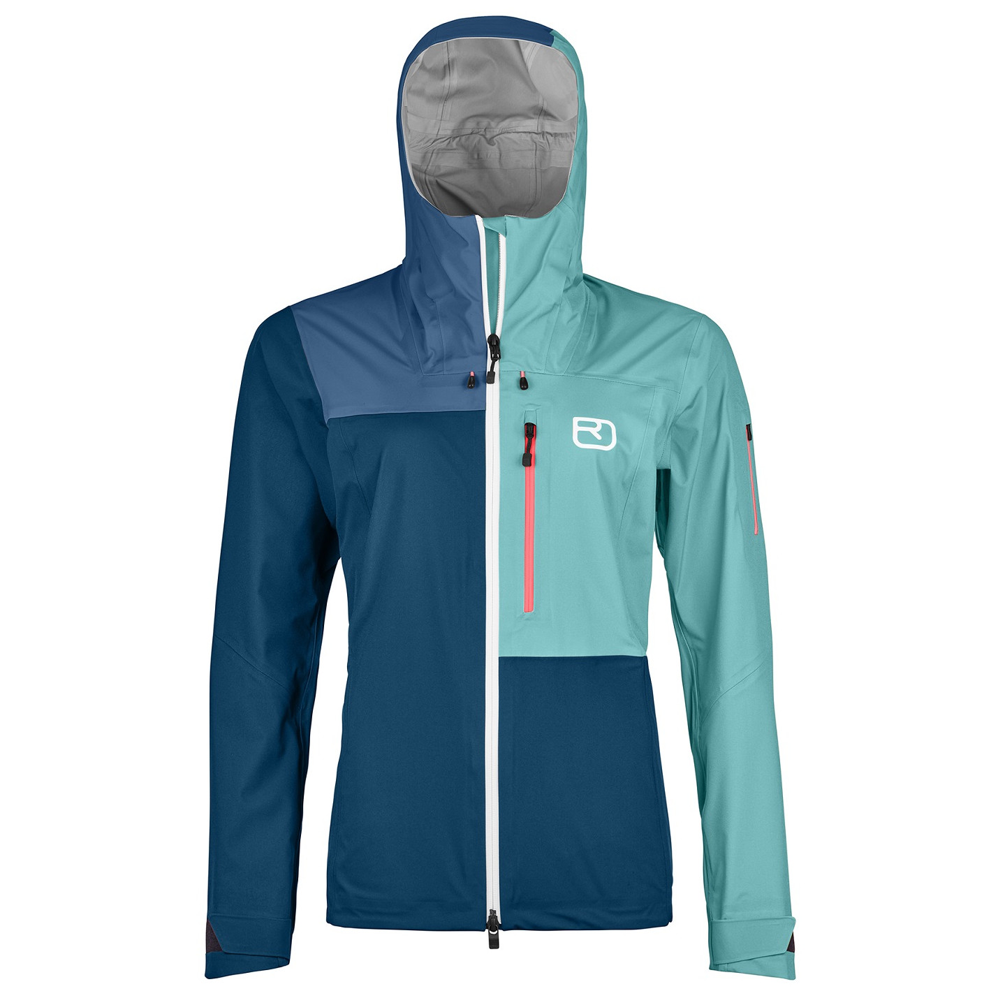 Dámska bunda Ortovox 3L Ortler Jacket W Veľkosť: M / Farba: tmavomodrá