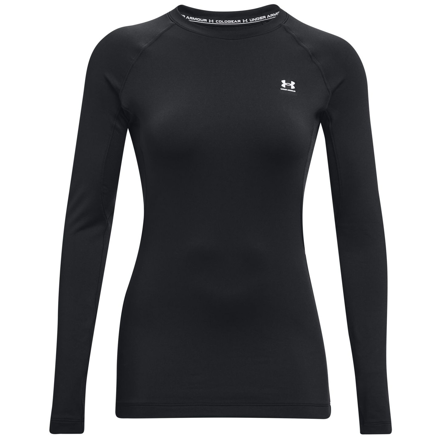 Dámske funkčné tričko Under Armour Authentics Crew Veľkosť: M / Farba: čierna