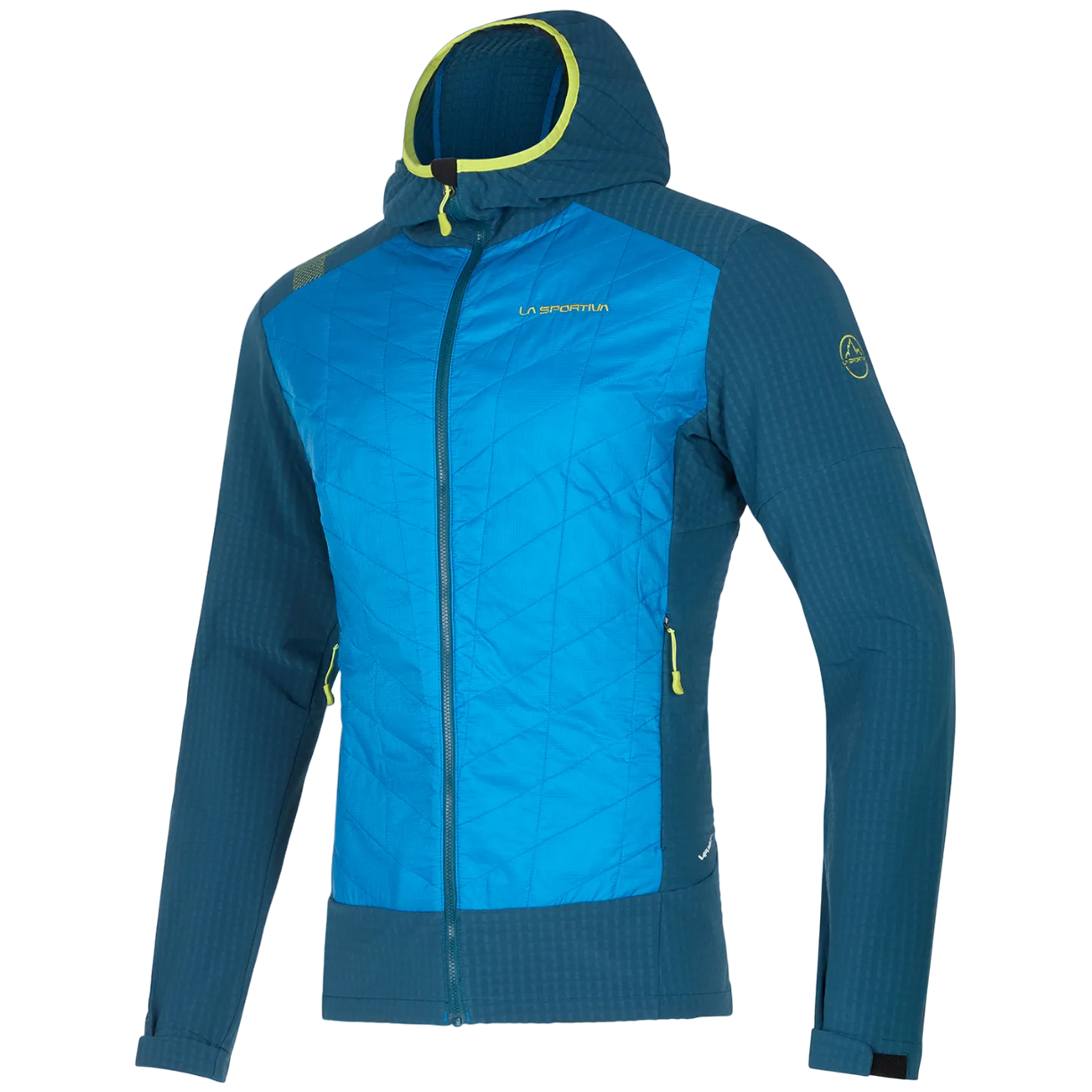 Pánska bunda La Sportiva Kap Hybrid Hoody M Veľkosť: XXL / Farba: modrá