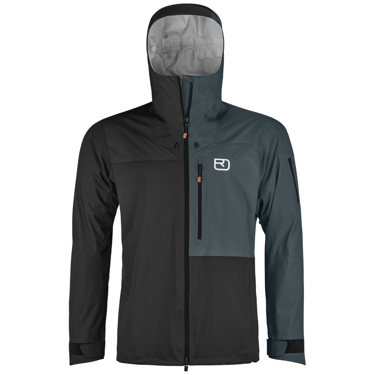 Pánska bunda Ortovox 3L Ortler Jacket M Veľkosť: M / Farba: čierna
